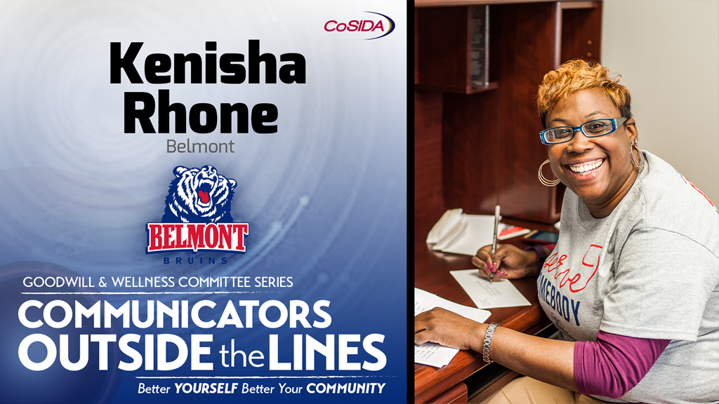 Communicators Outside the Lines Series: Kenisha Rhone, Belmont